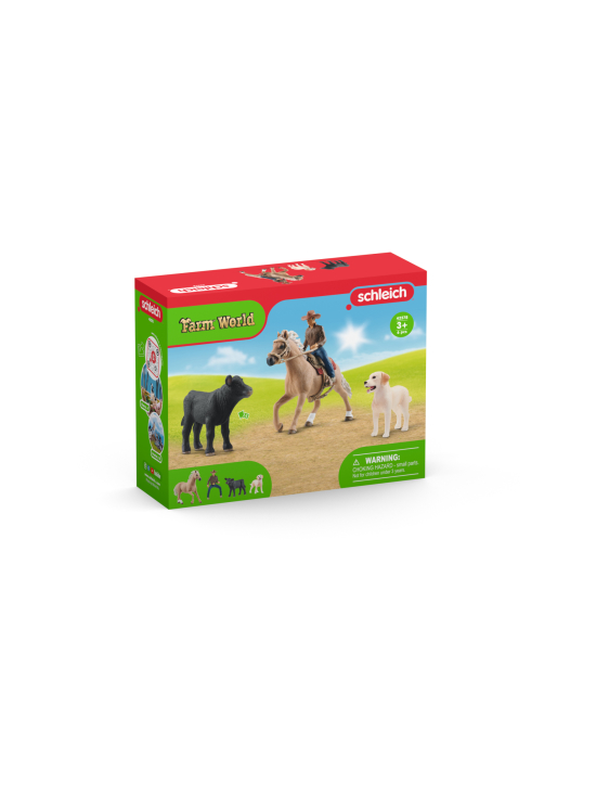 SCHLEICH - SCHLEICH FARM WORLD Lännenseikkailu ratsailla | Stockmann - photo 1