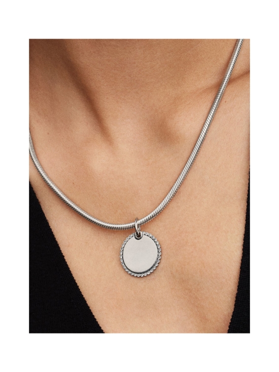 Pandora - Engravable Round Tag Pendant - 394007C01 | Stockmann - photo 3