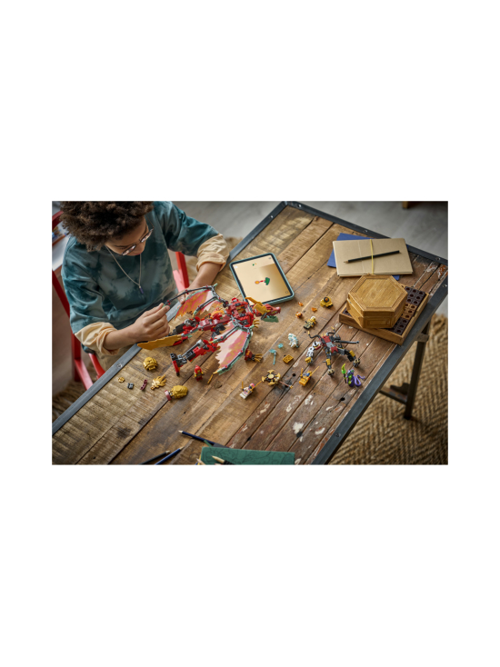 LEGO NINJAGO - LEGO Ninjago Wyldfyren muuntautumiskykyinen lohikäärmerobotti 71868 | Stockmann - photo 4