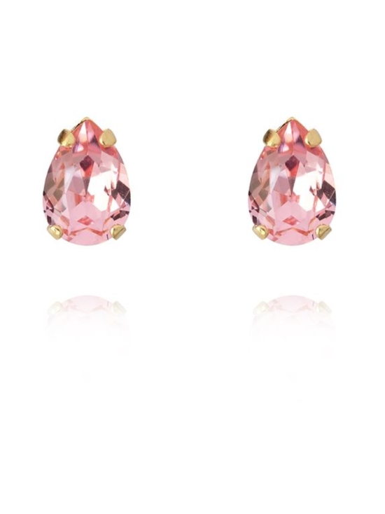 Caroline Svedbom Jewelry - PETITE DROP STUD EARRINGS GOLD - LIGHT ROSE | Stockmann - photo 1
