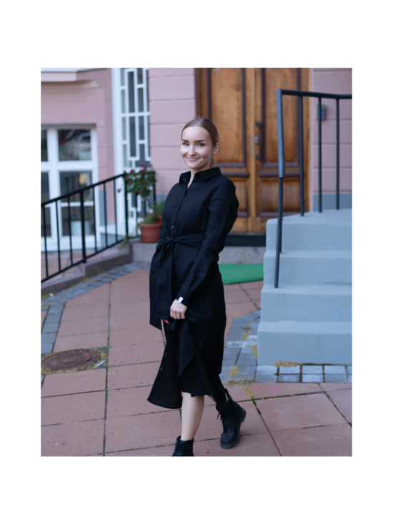 Nakoa - Chloe Pellavamekko, Black - MUSTA | Stockmann - photo 3