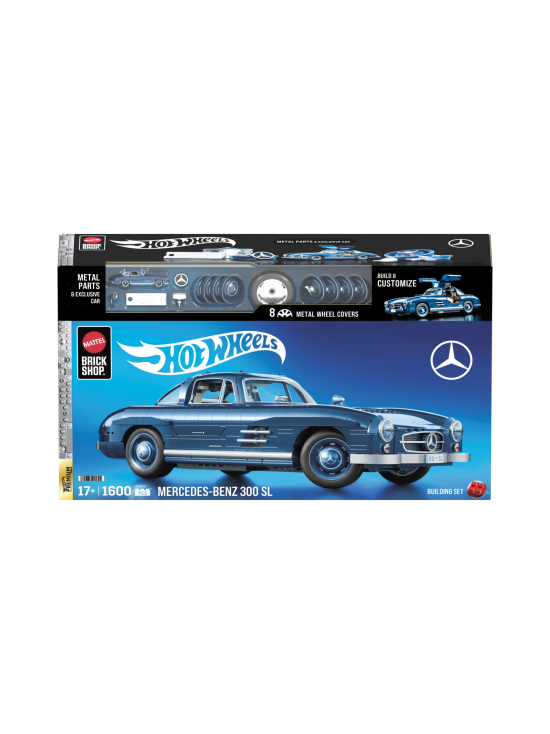 HOT WHEELS - HOT WHEELS Brick Shop Premium Mercedez-Benz 300 SL - photo 1 HOT WHEELS - HOT WHEELS Brick Shop Premium Mercedez-Benz 300 SL | Stockmann - photo 1