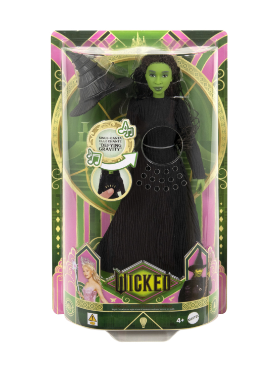 WICKED - WICKED Laulava Elphaba-nukke | Stockmann - photo 1