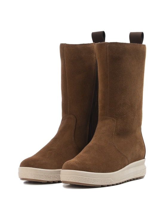 Pomar - UTU Naisten GORE-TEX® talvisaapikkaat - BROWN SUEDE FUR LIN.BEIGE S | Stockmann - photo 3