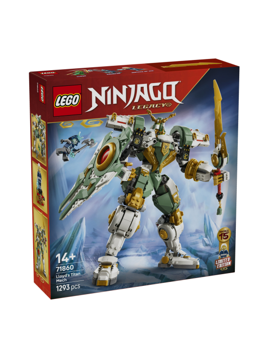 LEGO NINJAGO - LEGO NINJAGO Lloydin titaanirobotti – 15-vuotisjuhlamalli 71860 | Stockmann - photo 1