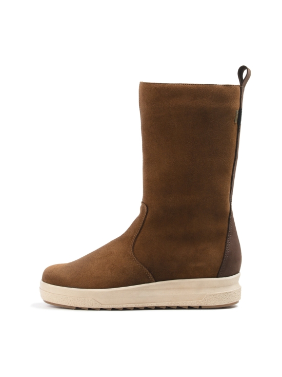 Pomar - UTU Naisten GORE-TEX® talvisaapikkaat - BROWN SUEDE FUR LIN.BEIGE S | Stockmann - photo 1