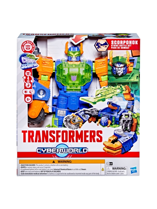 TRANSFORMERS - TRANSFORMERS Cyberworld hahmo Scorponok Strike Battle, 35 cm - photo 1 TRANSFORMERS - TRANSFORMERS Cyberworld hahmo Scorponok Strike Battle, 35 cm | Stockmann - photo 1