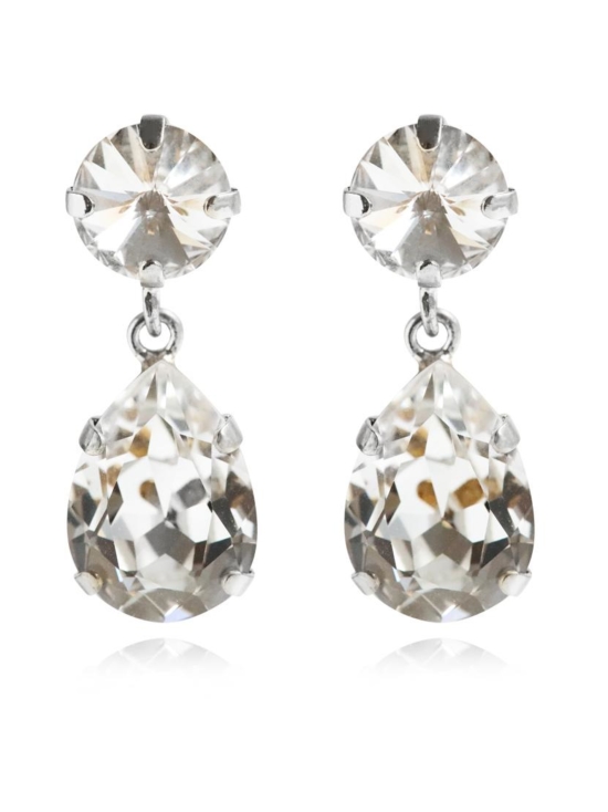 Caroline Svedbom Jewelry - CLASSIC DROP EARRINGS RHODIUM - CRYSTAL | Stockmann - photo 1