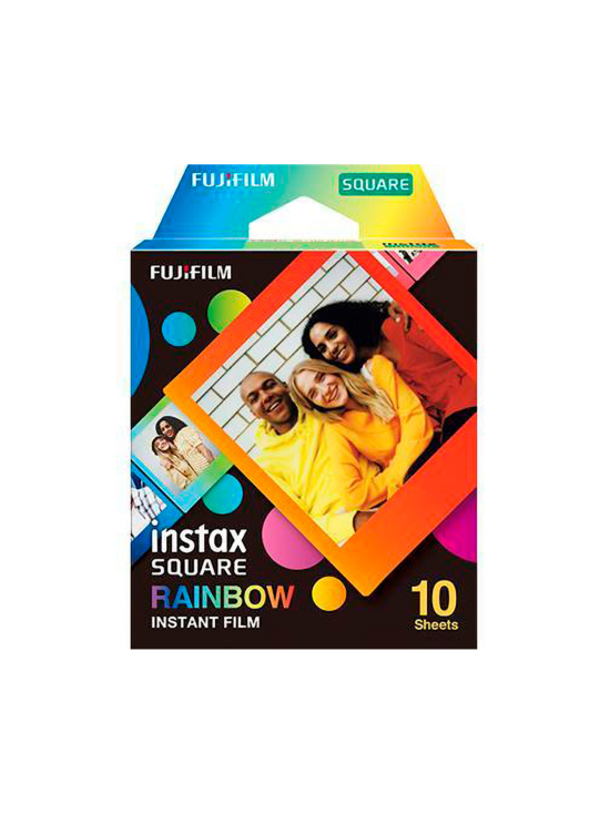 Fujifilm - Fujifilm Instax Film Square (10 kuvaa) pikafilmi - Rainbow - photo 1 Fujifilm - Fujifilm Instax Film Square (10 kuvaa) pikafilmi - Rainbow | Stockmann - photo 1