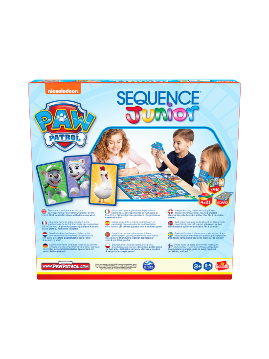 ASMODEE - ASMODEE lautapeli Sequence Junior Paw Patrol (suomenkielinen ja ruotsikielinen) - photo 2 ASMODEE - ASMODEE lautapeli Sequence Junior Paw Patrol (suomenkielinen ja ruotsikielinen) | Stockmann - photo 2