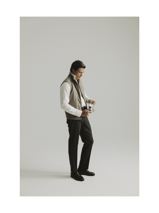 Berkeley - Redding Wool Vest –liivi - TAUPE MELANGE | Stockmann - photo 3