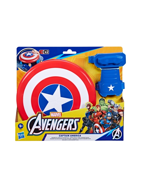 AVENGERS - AVENGERS Roolileikkisetti Kapteeni Amerikan magneettinen kilpi ja rannesuoja - photo 1 AVENGERS - AVENGERS Roolileikkisetti Kapteeni Amerikan magneettinen kilpi ja rannesuoja | Stockmann - photo 1