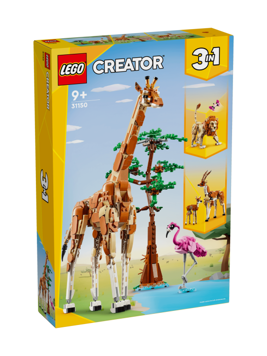 LEGO Creator Safarin villieläimet 31150