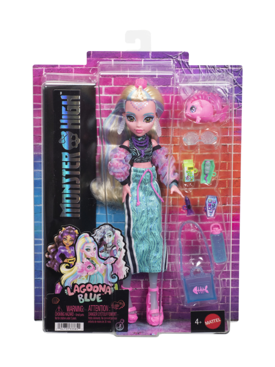 MONSTER HIGH - MONSTER HIGH LAGOONA BLUE -nukke | Stockmann - photo 1