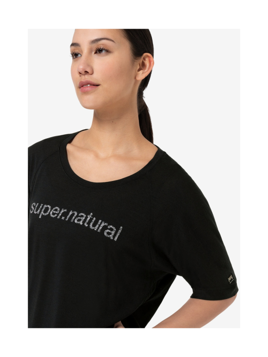 super.natural - NAISTEN LIQUID FLOW T-PAITA - JET BLACK/FRESH WHITE - photo 3 super.natural - NAISTEN LIQUID FLOW T-PAITA - JET BLACK/FRESH WHITE | Stockmann - photo 3