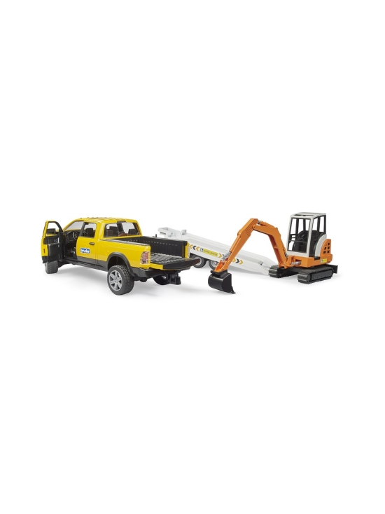 BRUDER - BRUDER Dodge Ram trailerilla ja kuormaajalla 1:16 - photo 4 BRUDER - BRUDER Dodge Ram trailerilla ja kuormaajalla 1:16 | Stockmann - photo 4