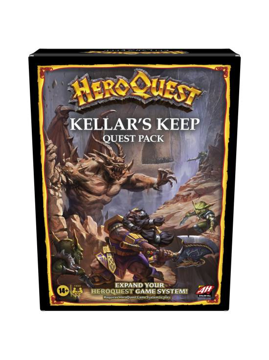 HASBRO GAMING - lautapeli HeroQuest Kellar´s Keep expansion quest pack (englanninkielinen) - photo 1 HASBRO GAMING - lautapeli HeroQuest Kellar´s Keep expansion quest pack (englanninkielinen) | Stockmann - photo 1