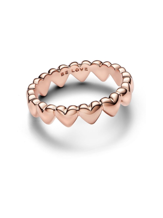 Pandora - Hearts 14k rose gold-plated ring | Stockmann - photo 1