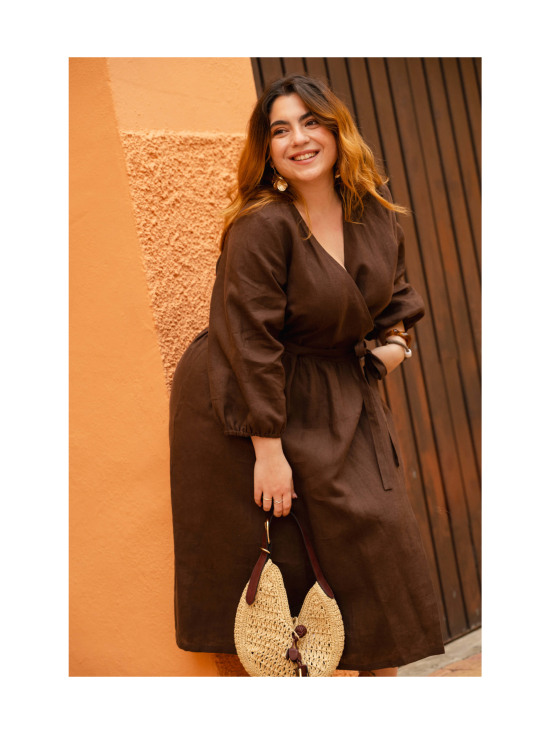 Nakoa - Piper Dress, Cocoa - COCOA (TUMMANRUSKEA) | Stockmann - photo 3