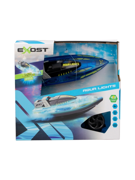 EXOST - EXOST Kauko-ohjattava pikavene Aqua Lights, 1:18 - photo 1 EXOST - EXOST Kauko-ohjattava pikavene Aqua Lights, 1:18 | Stockmann - photo 1