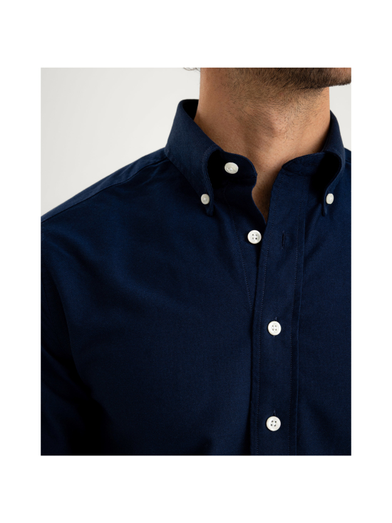 Berkeley - Porto Oxford Shirt -kauluspaita - NAVY | Stockmann - photo 5