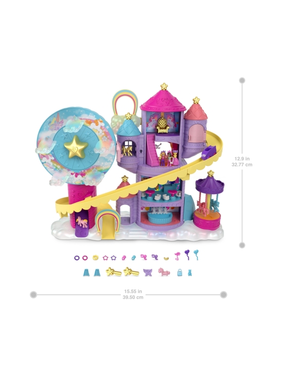 Polly Pocket - POLLY POCKET Rainbow Funland™ -sateenkaarihuvipuisto - photo 3 Polly Pocket - POLLY POCKET Rainbow Funland™ -sateenkaarihuvipuisto | Stockmann - photo 3