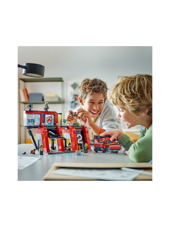 LEGO CITY - LEGO City Paloasema ja paloauto 60414 | Stockmann - photo 4