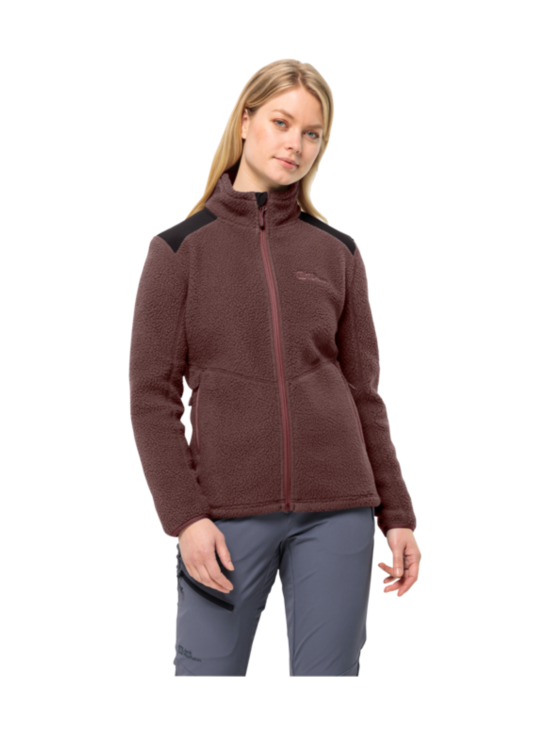 Jack Wolfskin - KAMMWEG PILE FZ W - DARK MAROON - photo 1 Jack Wolfskin - KAMMWEG PILE FZ W - DARK MAROON | Stockmann - photo 1