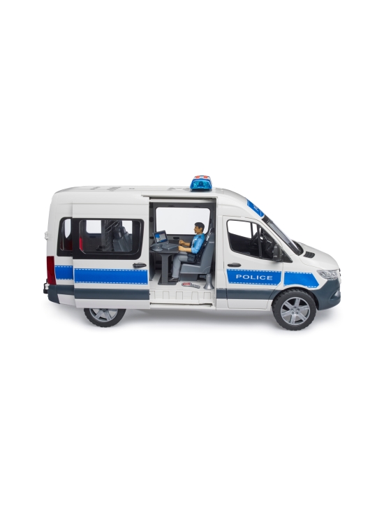 BRUDER - BRUDER MB Sprinter poliisiauto ja poliisi, äänellä&valolla 1:16 | Stockmann - photo 4