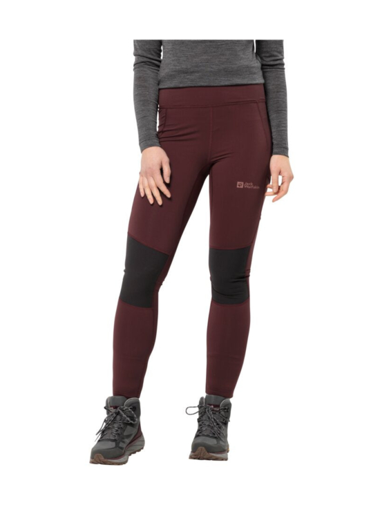 Jack Wolfskin - KAMMWEG TIGHTS W - DARK MAROON - photo 1 Jack Wolfskin - KAMMWEG TIGHTS W - DARK MAROON | Stockmann - photo 1