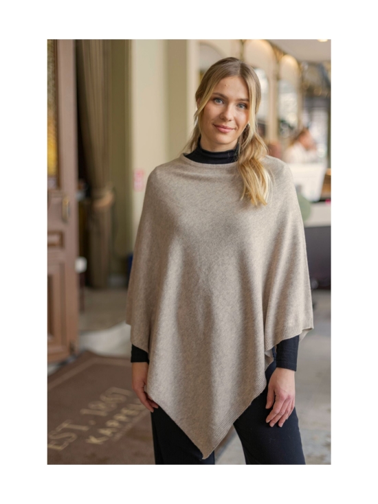 Lasessor - Ingela -merinovillasekoiteponcho - BEIGE | Stockmann - photo 2