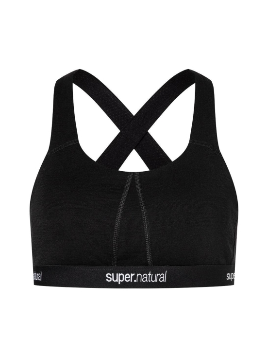 super.natural - Naisten Feel Good merinovillaiset urheiluliivit - JET BLACK | Stockmann - photo 1
