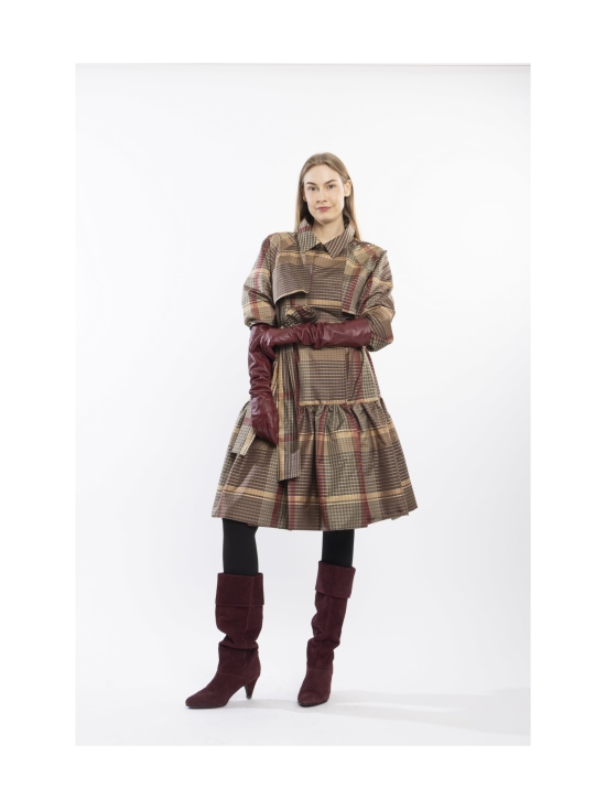 Miia Halmesmaa - SILKKI TAKKIMEKKO, RUUTU - RUSKEA | Stockmann - photo 1