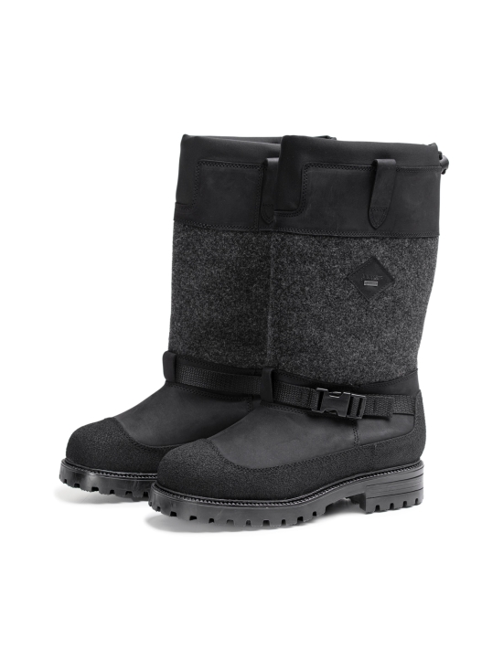 Pomar - LOIMU miesten GORE-TEX® huopasaappaat - BLACK WAXY/PU/GRANIT FELT | Stockmann - photo 2