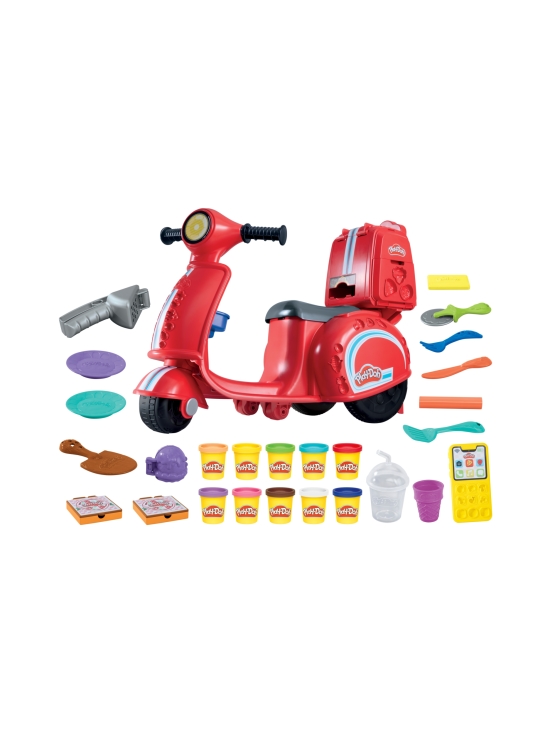 PLAY-DOH - PLAY-DOH Leikkisetti Pitsalähetti skootterilla, 49 cm - photo 3 PLAY-DOH - PLAY-DOH Leikkisetti Pitsalähetti skootterilla, 49 cm | Stockmann - photo 3