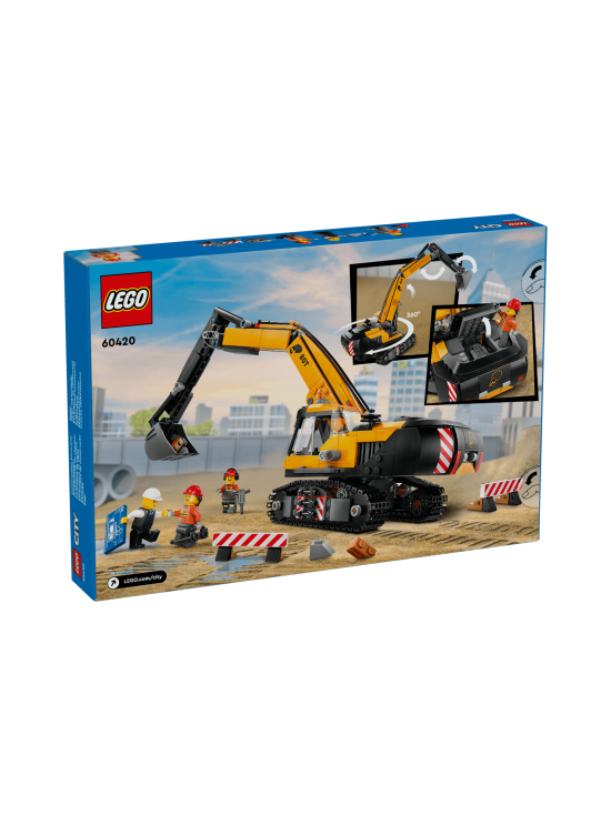 LEGO CITY - LEGO City Keltainen rakennuskaivuri 60420 - photo 2 LEGO CITY - LEGO City Keltainen rakennuskaivuri 60420 | Stockmann - photo 2