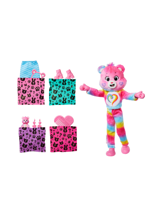 BARBIE - BARBIE️ Cutie Reveal™ – Care Bears™ -yllätysnukke Togetherness Bear, sarja 2 - photo 3 BARBIE - BARBIE️ Cutie Reveal™ – Care Bears™ -yllätysnukke Togetherness Bear, sarja 2 | Stockmann - photo 3