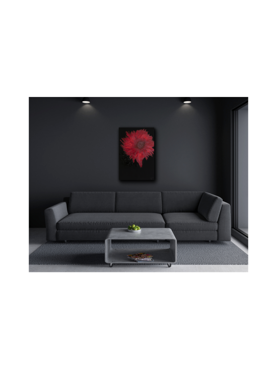 Annika Salmi Art - Flosion 60x90cm Canvas taulu jossa puureliefiä | Stockmann - photo 5