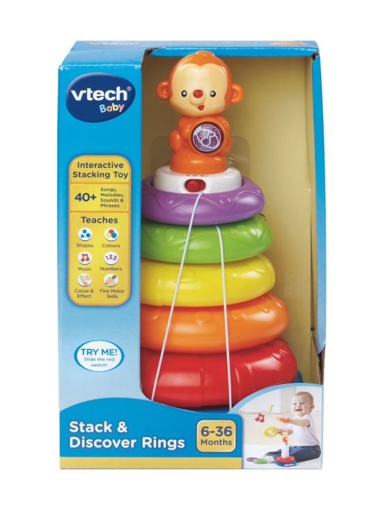 VTECH - VTECH Leikkisetti Pinoa renkaat - photo 1 VTECH - VTECH Leikkisetti Pinoa renkaat | Stockmann - photo 1