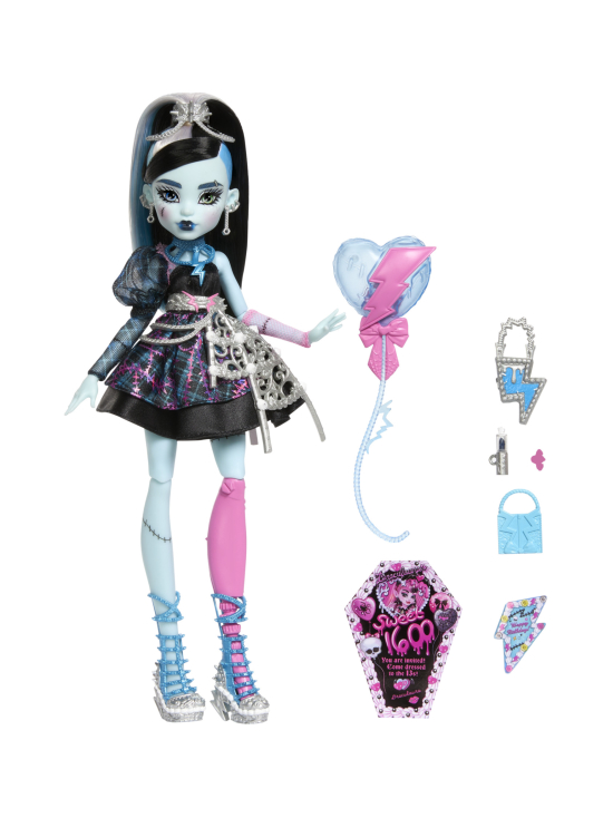 MONSTER HIGH - MONSTER HIGH Pelottava Suloinen Syntymäpäivä - Frankie Doll - photo 2 MONSTER HIGH - MONSTER HIGH Pelottava Suloinen Syntymäpäivä - Frankie Doll | Stockmann - photo 2