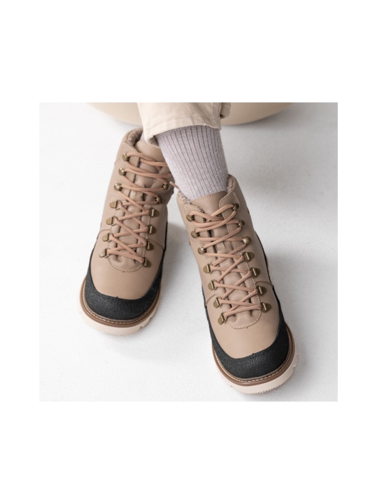 Pomar - KERTTU Naisten GORE-TEX talvikengät - BEIGE NUB/PU/WHT.SOLE | Stockmann - photo 7