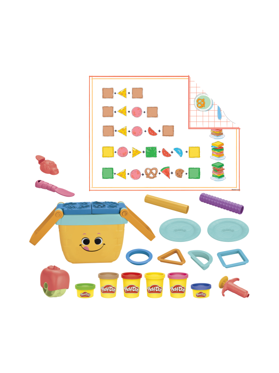 PLAY-DOH - PLAY-DOH Leikkisetti Picnic Shapes, aloituspakkaus - photo 2 PLAY-DOH - PLAY-DOH Leikkisetti Picnic Shapes, aloituspakkaus | Stockmann - photo 2