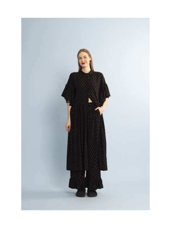 Miia Halmesmaa - FLIRTY- MEKKO pitkä, KULTAHIPPU - MUSTA | Stockmann - photo 2
