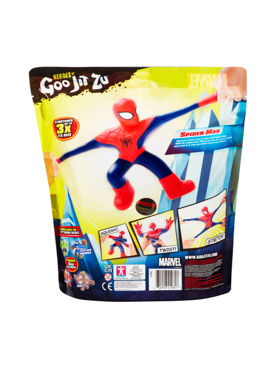 Goo Jit Zu - HEROES OF GOO JIT ZU Hahmo Marvel Delux Hero - Hämähäkkimies - photo 2 Goo Jit Zu - HEROES OF GOO JIT ZU Hahmo Marvel Delux Hero - Hämähäkkimies | Stockmann - photo 2