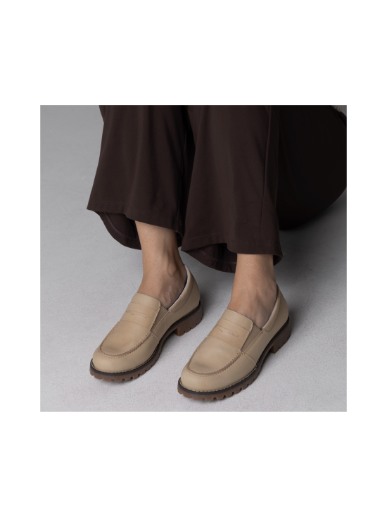Pomar - JASMIN loaferit - BEIGE NAPPA/TAN S | Stockmann - photo 3
