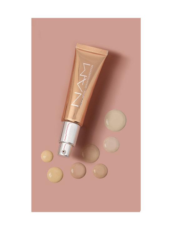 NAM - NAM Hydra Infuse-Serum Foundation -hoitava ja ihoa kosteuttava meikkivoide 25g - 01 NAKED | Stockmann - photo 1