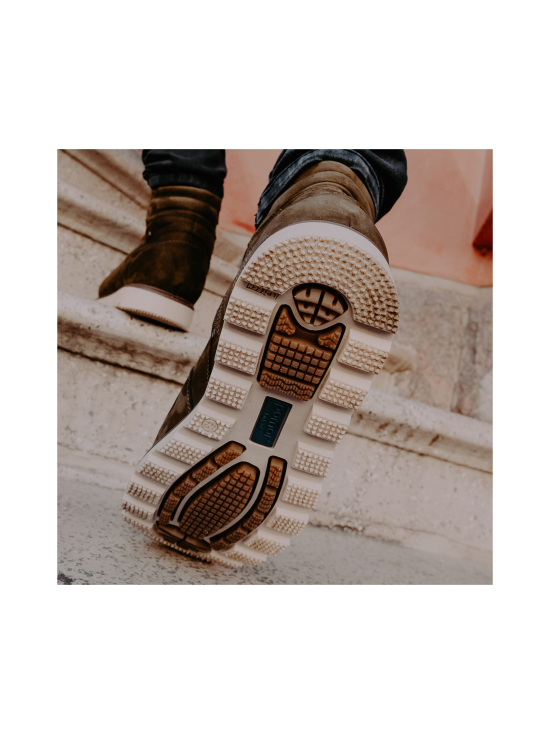 Pomar - LUKKI Miesten GORE-TEX nilkkurit - OLIVE GREEN NUBUCK/WARM LINING | Stockmann - photo 2