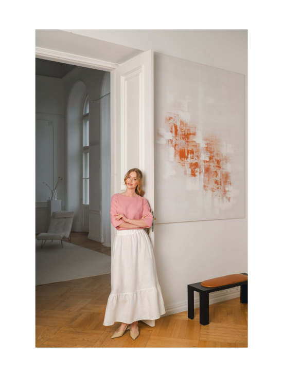 Nakoa - Classic Linen Blouse Pellavapaita, Powder Pink - POWDER PINK | Stockmann - photo 5