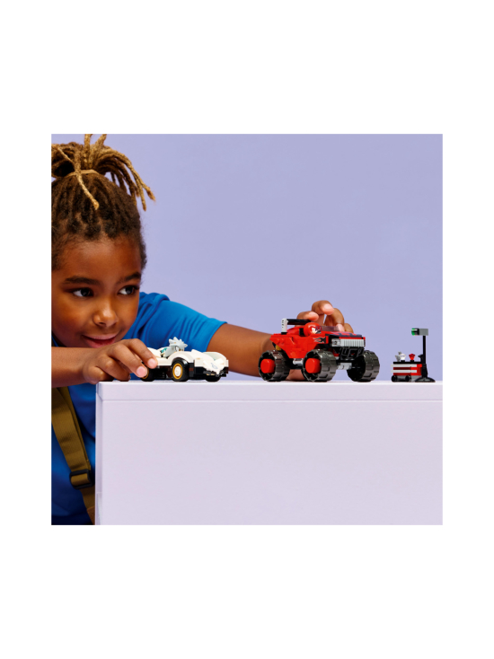 LEGO SONIC THE HEDGEHOG - LEGO Sonic Silverin auto vastaan Knucklesin monsteriauto 77118 | Stockmann - photo 5