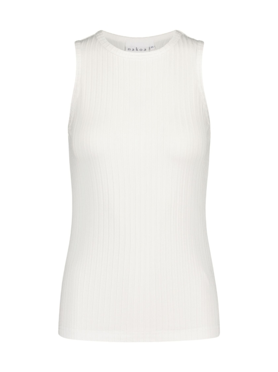 Nakoa - Rib Top, White - VALKOINEN | Stockmann - photo 1